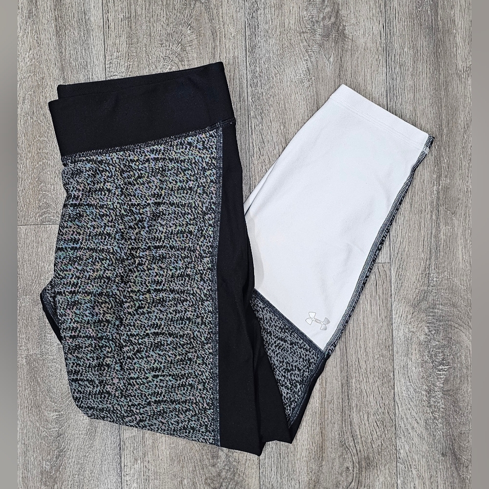Women's Heatgear Under Armour Compression Leggings-Size Large